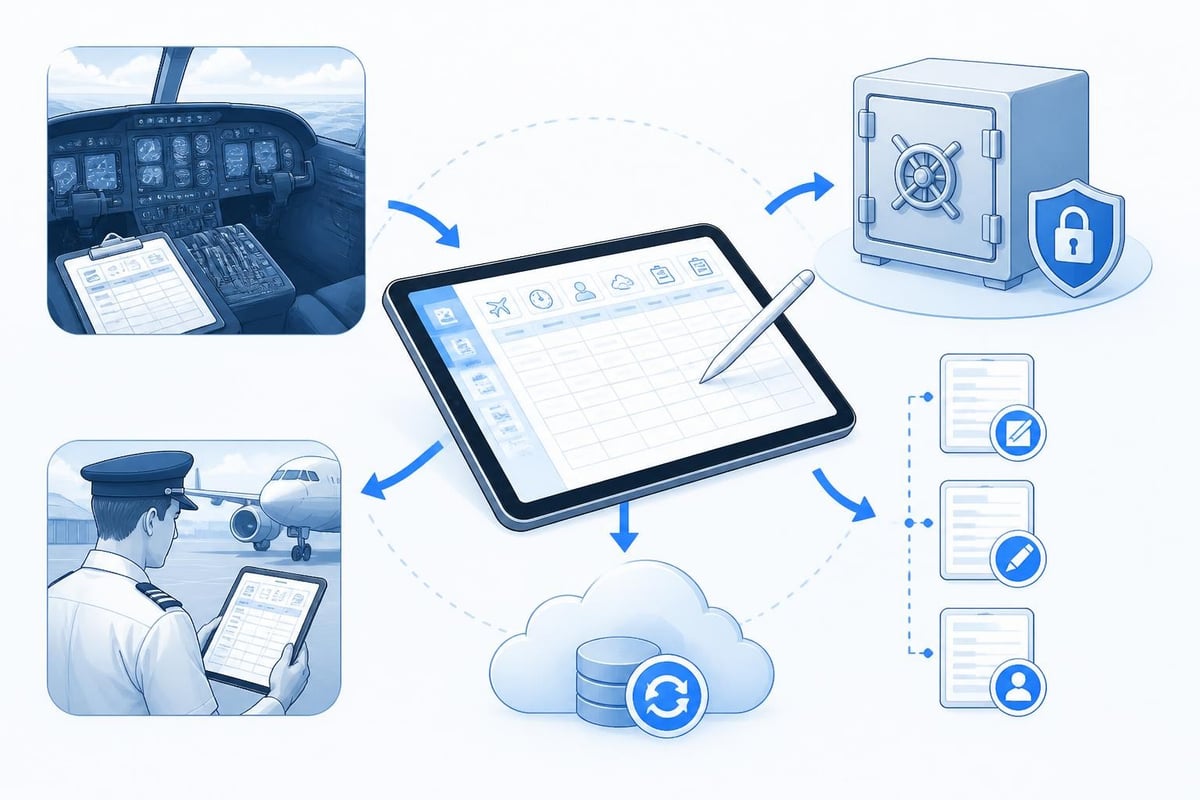 Electronic logbook compliance requirements