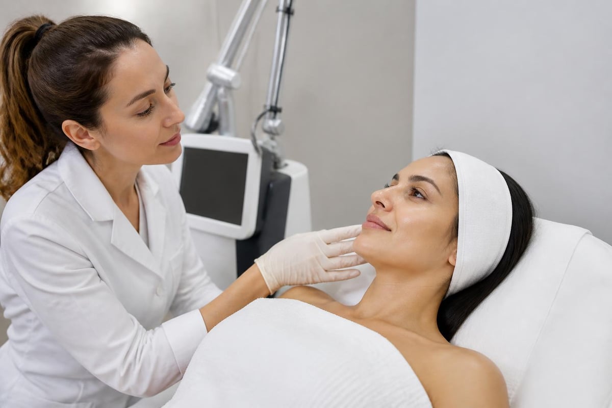 Laser brightening treatment process