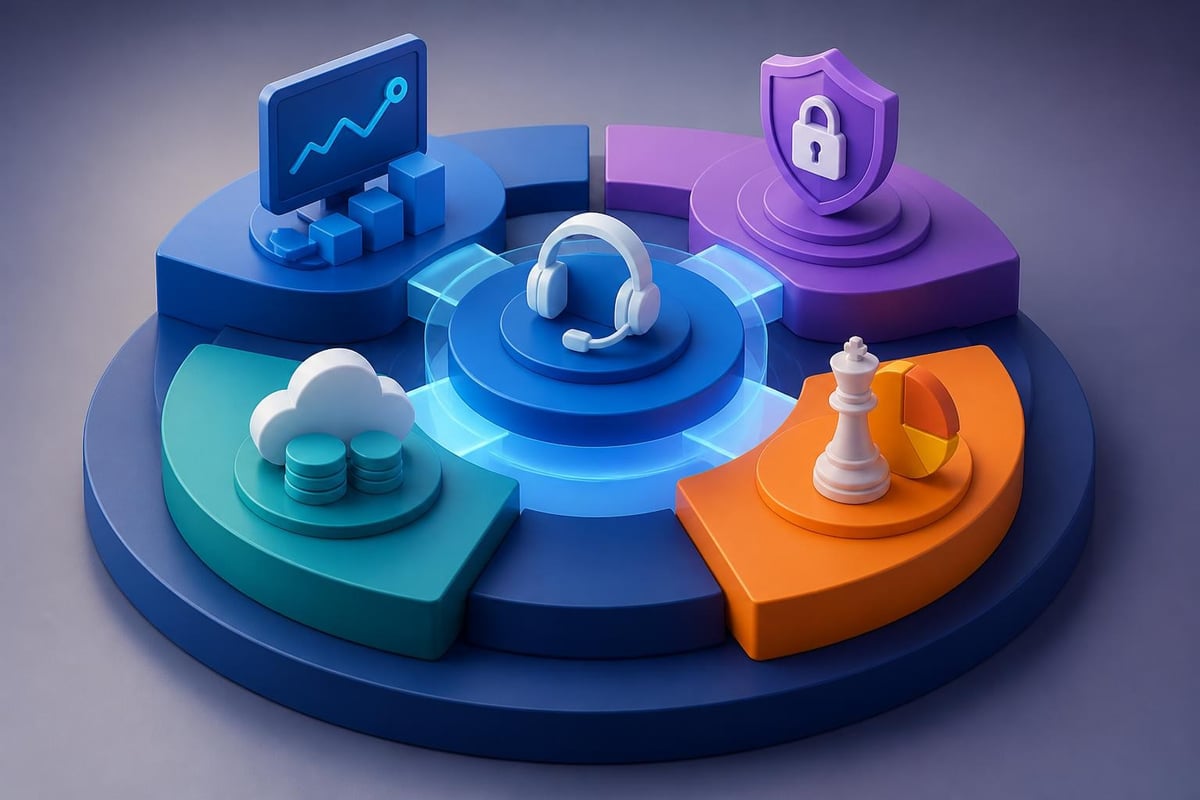 Managed IT service layers