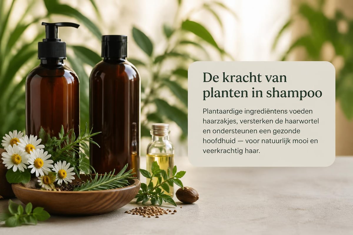 Natuurlijke ingrediënten in shampoo