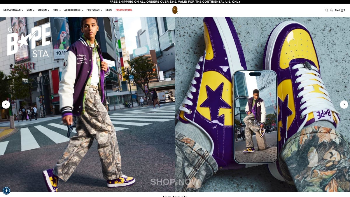 9 Essential Cool Streetwear Brand Picks to Elevate Your Style 2025 - A Bathing Ape (BAPE)