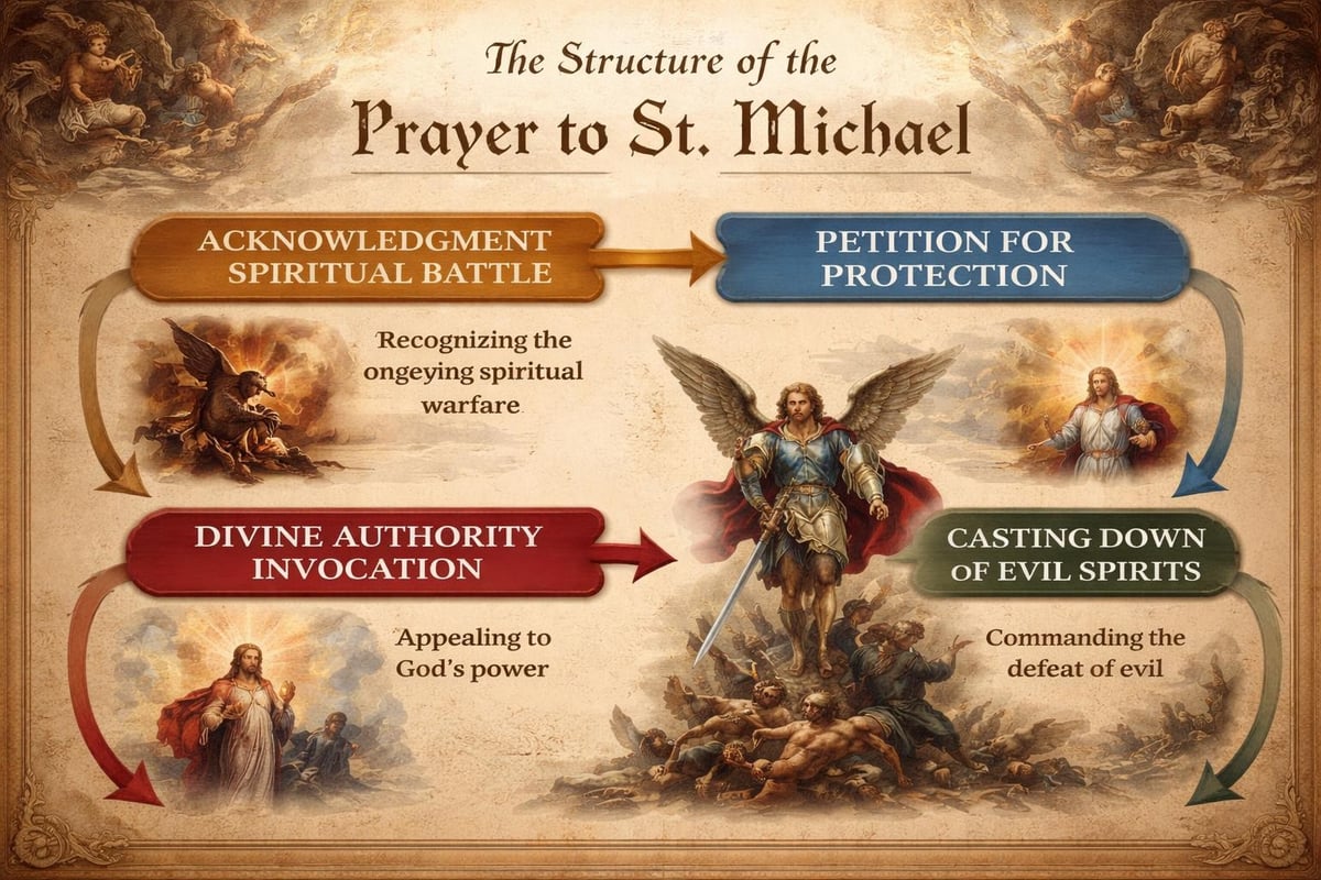 Prayer components and spiritual warfare