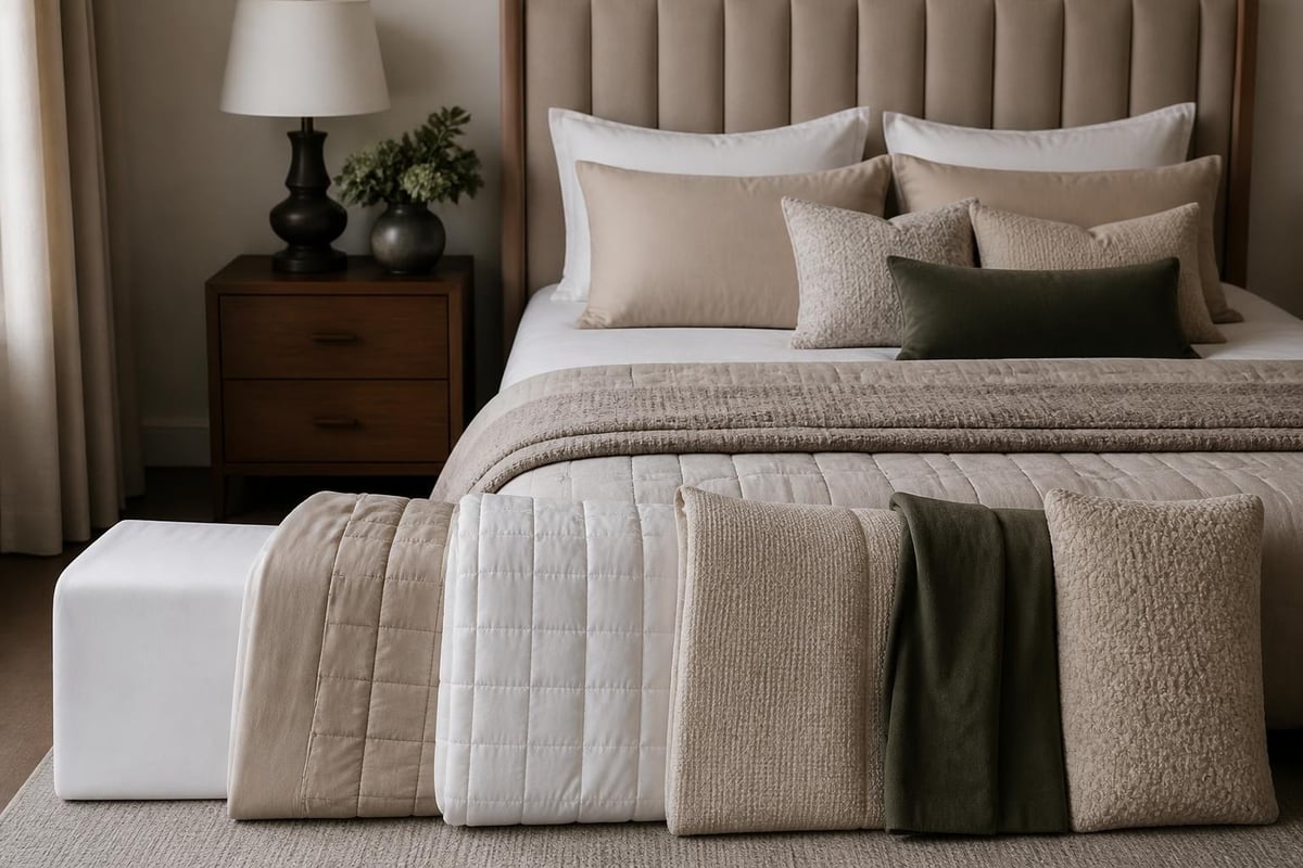 Bedding layering techniques