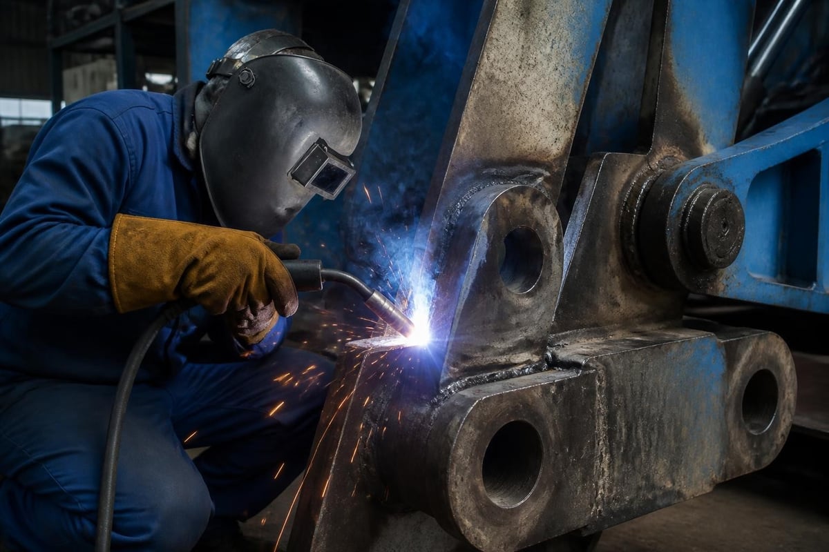 Critical welding repair applications