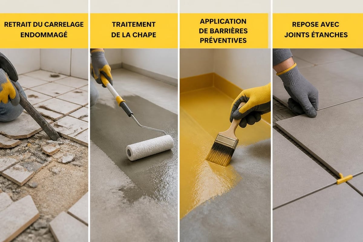 Étapes de rénovation anti-fourmis