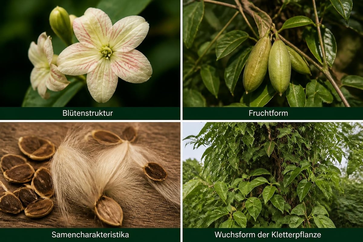 Strophanthus kombe botanische Merkmale
