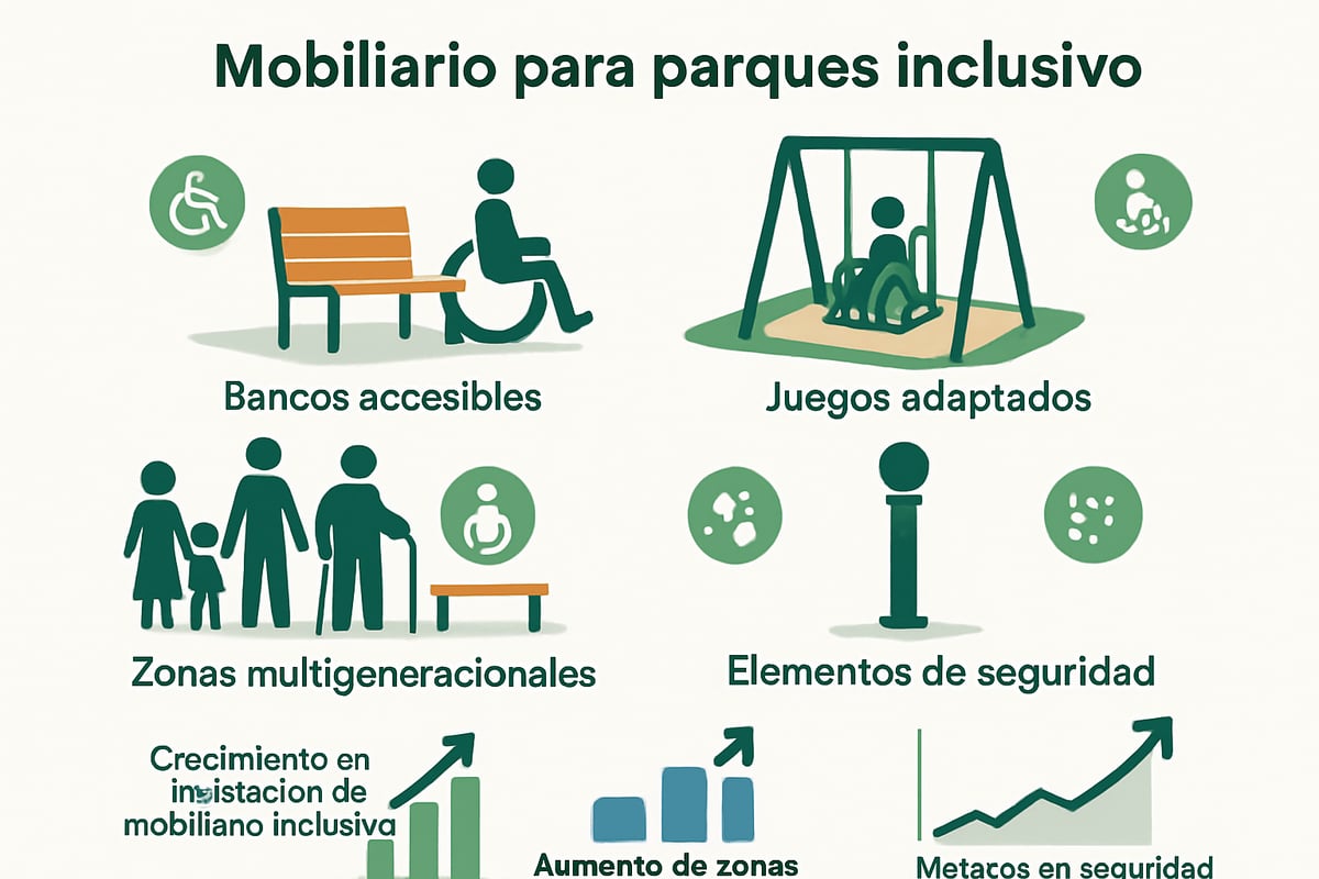 Diseño inclusivo y accesibilidad en parques