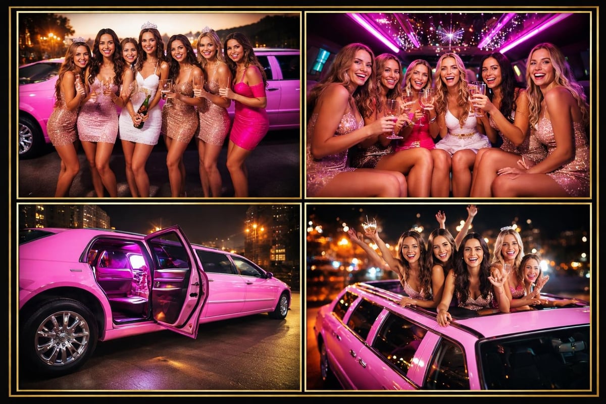 Pink limo photography tips
