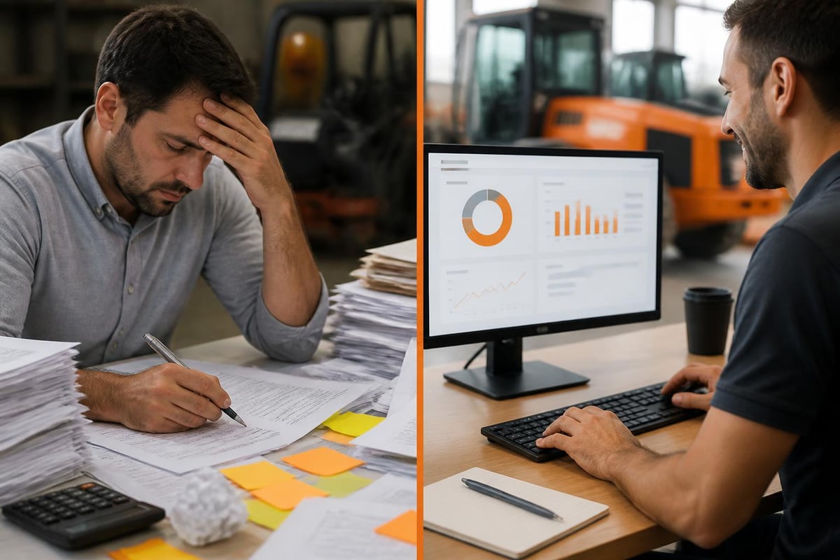 Rental Operations Software: Avoiding Costly Mistakes Manual tracking costs versus automation