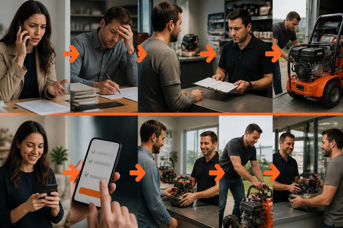 Rental Operations Software: Avoiding Costly Mistakes Customer experience journey