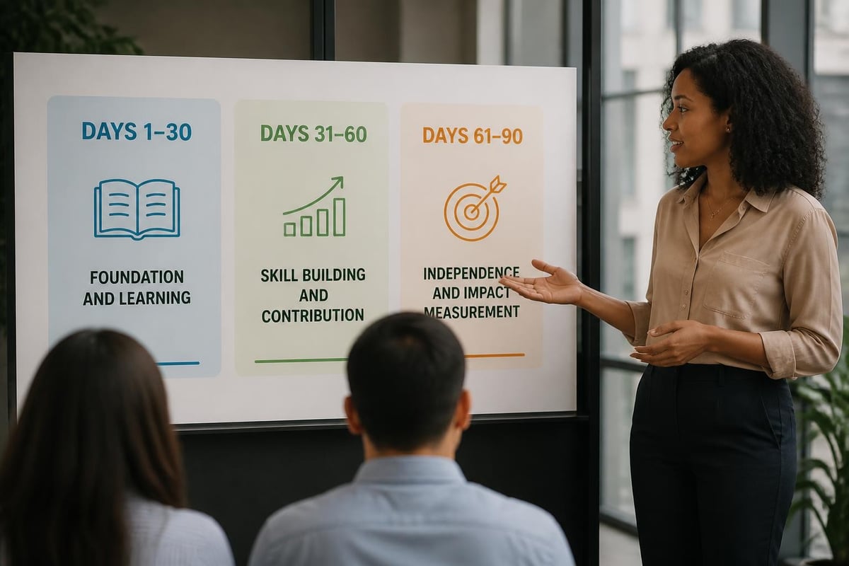 30-60-90 day onboarding phases