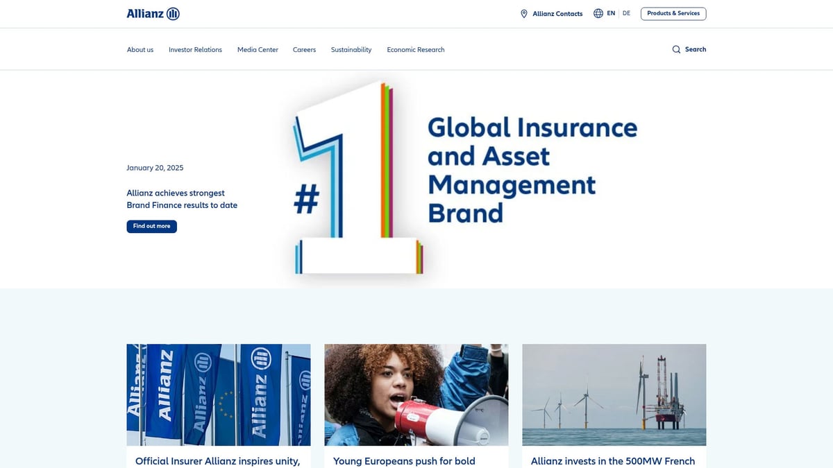 9 Essential Insurance Corporations to Watch in 2026 - Allianz SE