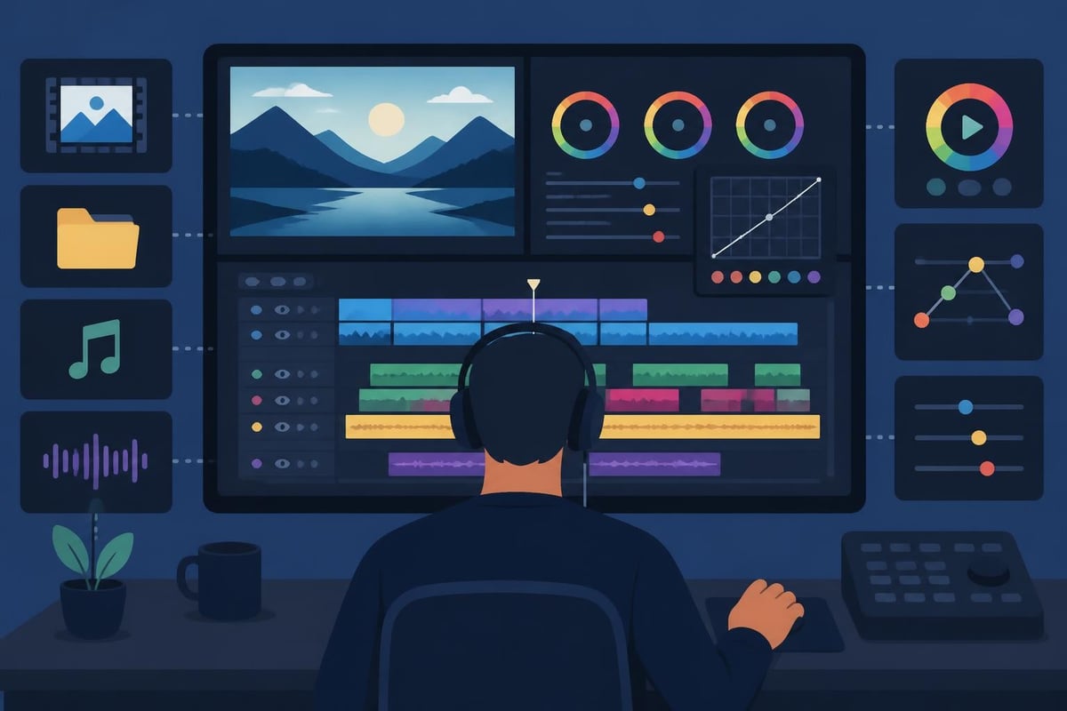 DaVinci Resolve workflow