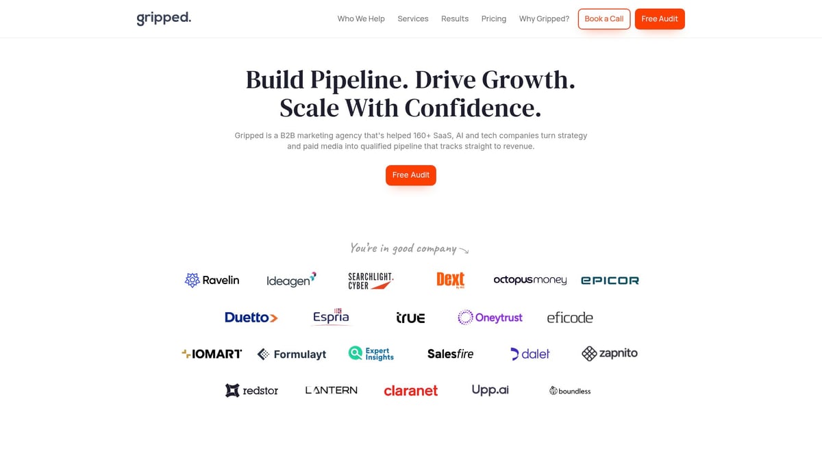 Le 10 Top Performance Marketing Agencies da Scoprire nel 2026 - Gripped