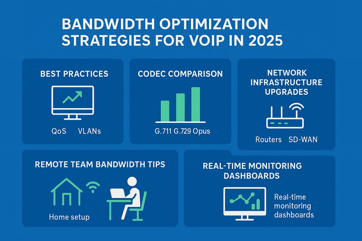 Bandwidth Optimization Strategies for VoIP
