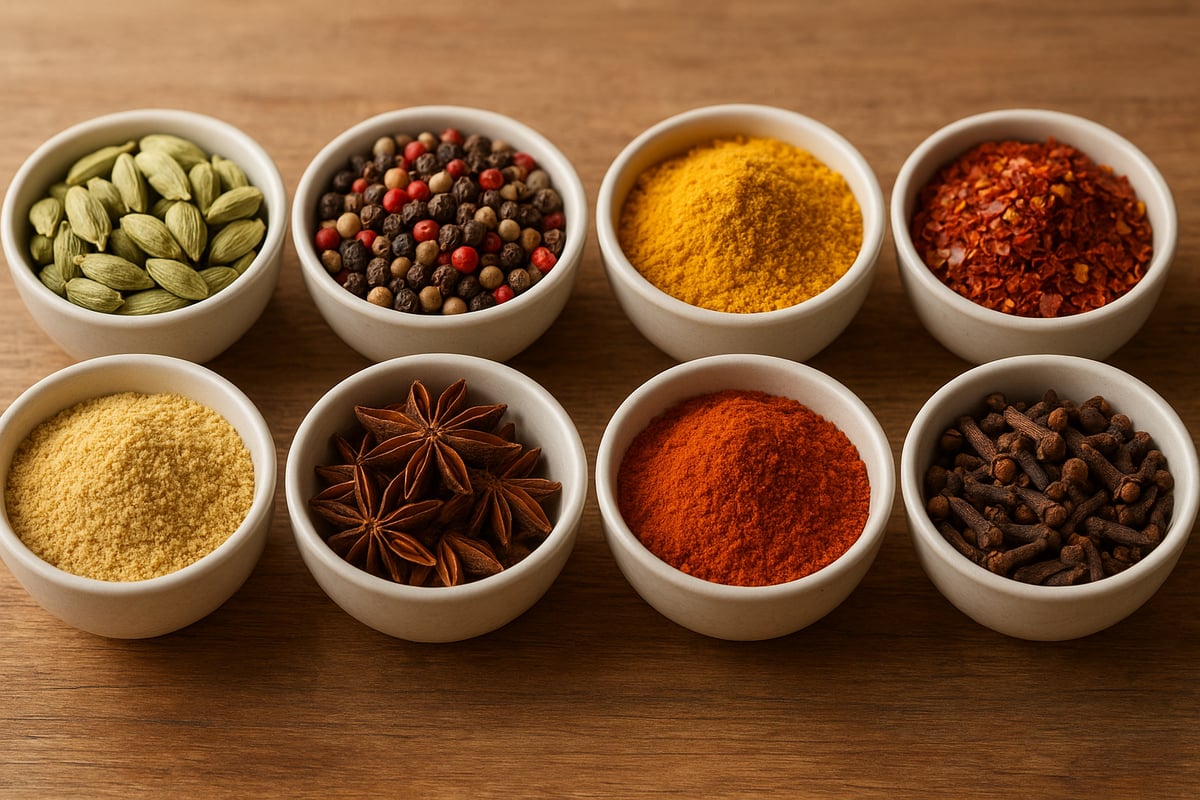 Classification et Découverte des Épices Essentielles