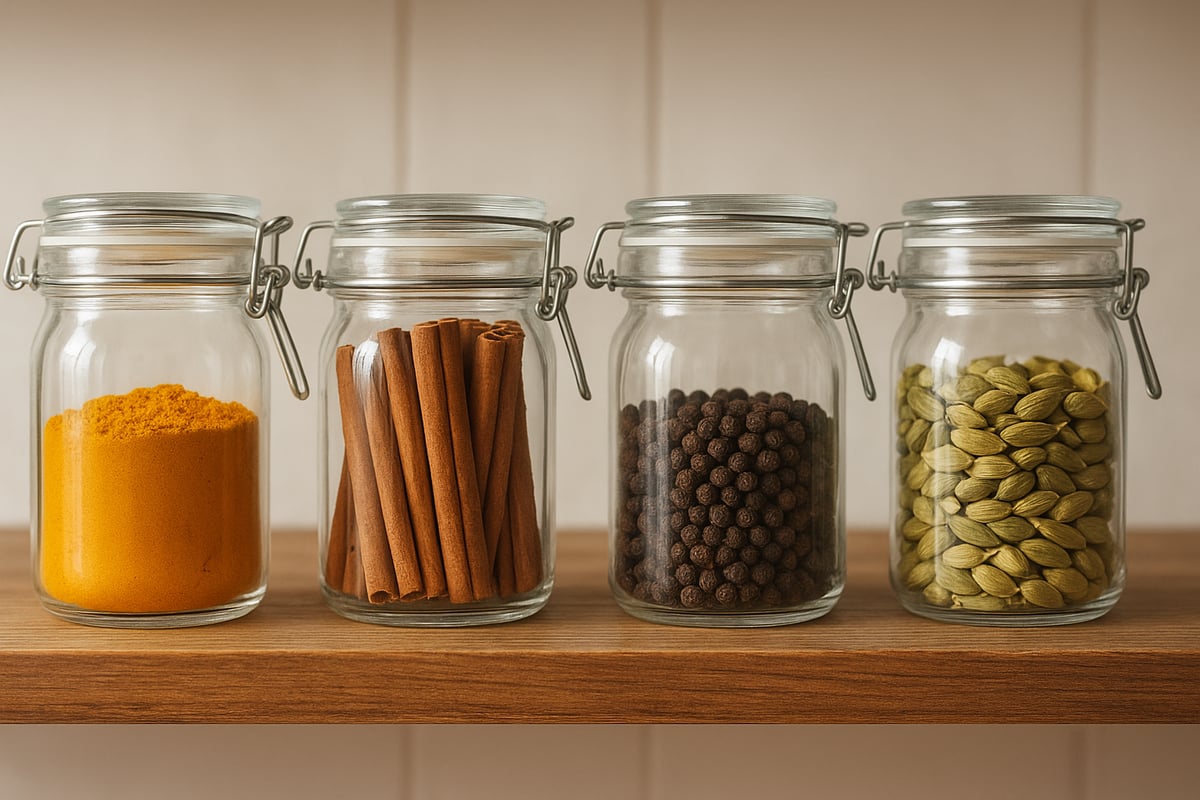 Conservation, Fraîcheur et Qualité des Épices