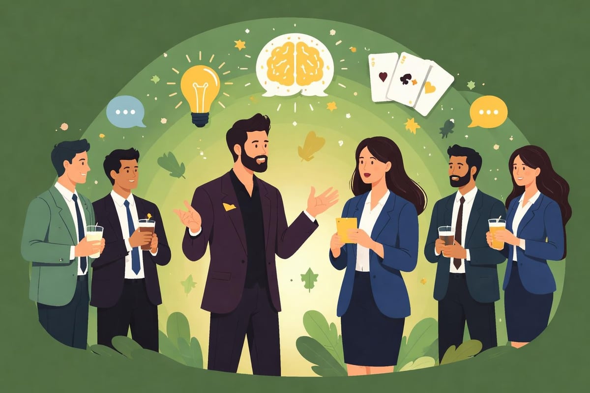 Mentalismus bei Firmenevent