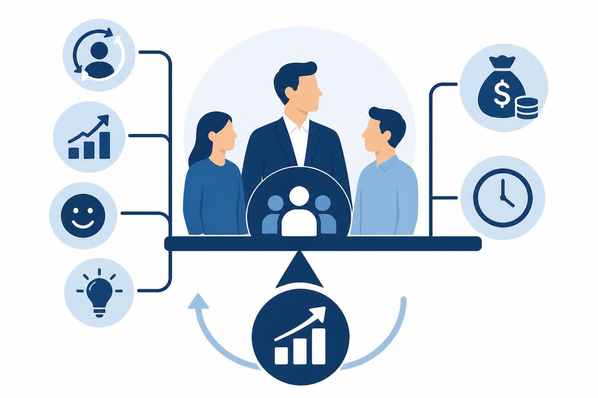 Leadership development ROI metrics
