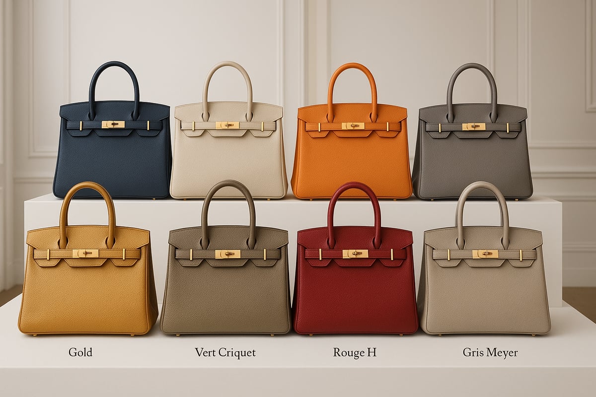 Top 8 Birkin Colours to Elevate Your Style in 2025