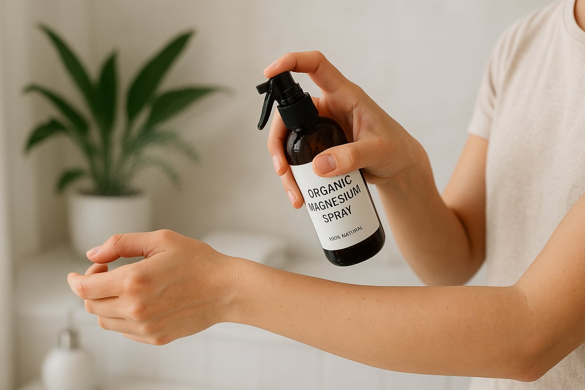 How to Use Organic Magnesium Spray Effectively