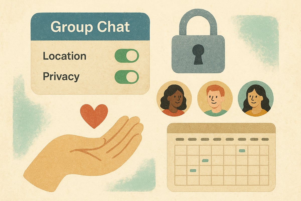 Safety, Privacy, and Etiquette in Meetup Apps