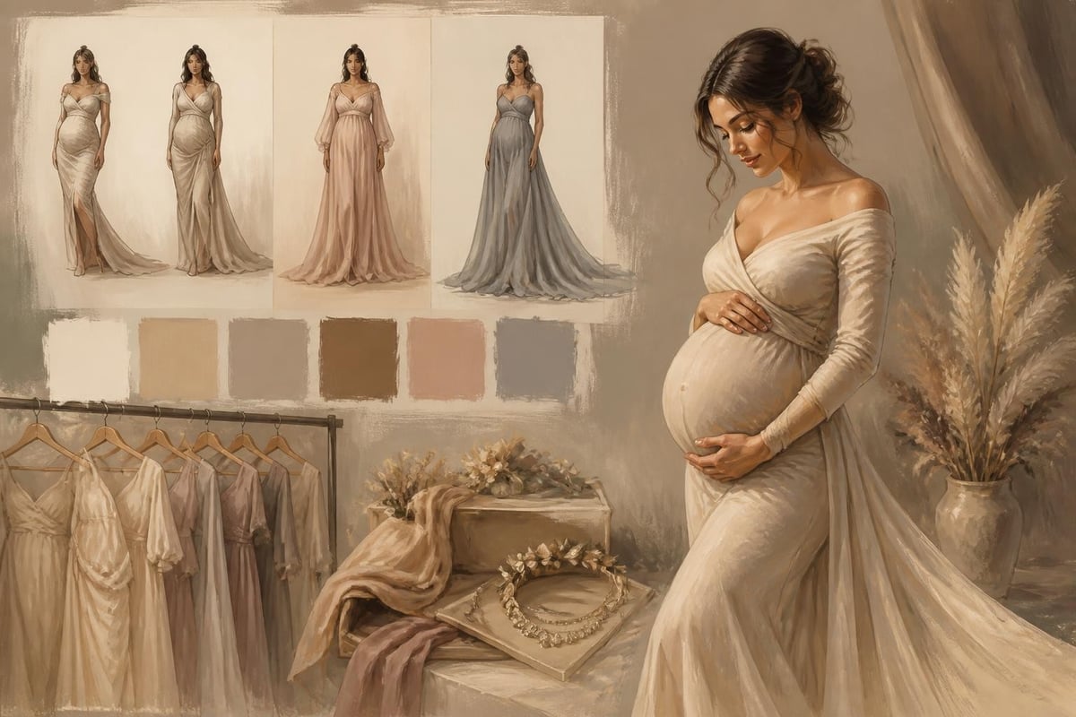 Maternity wardrobe selection