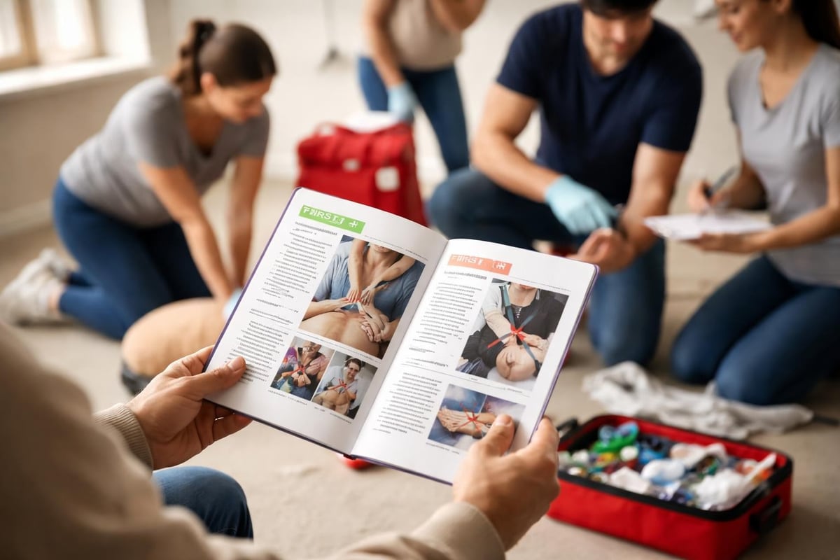 First aid training integration