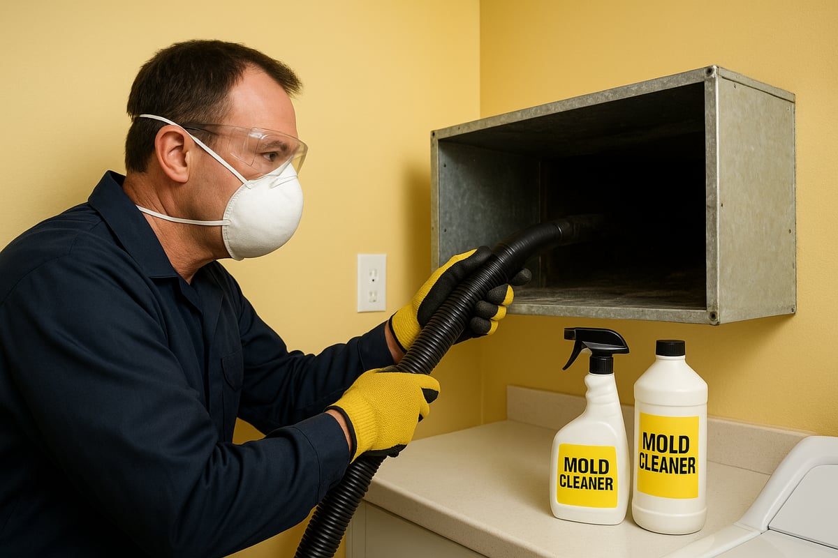 Step-by-Step Guide: Removing Mold from Ductwork Safely
