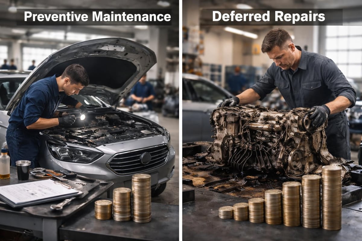 European repair cost analysis