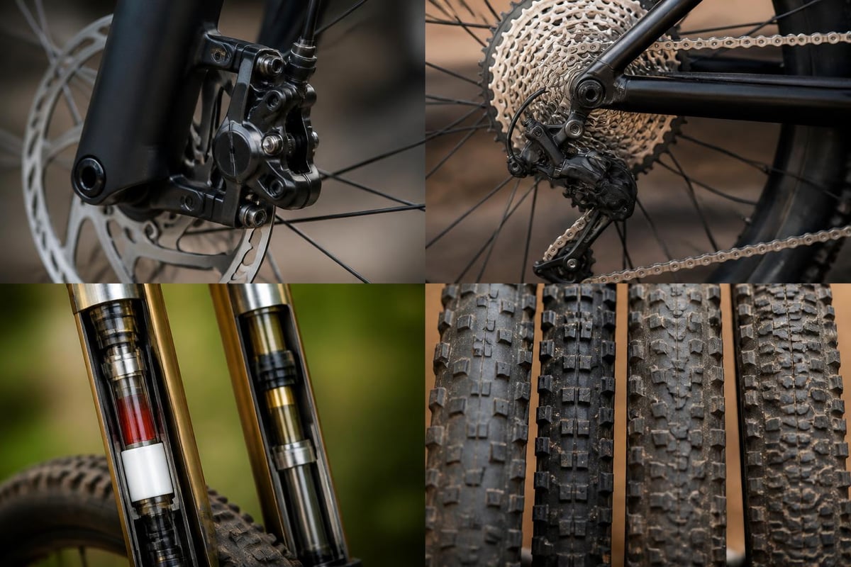 Essential MTB components breakdown