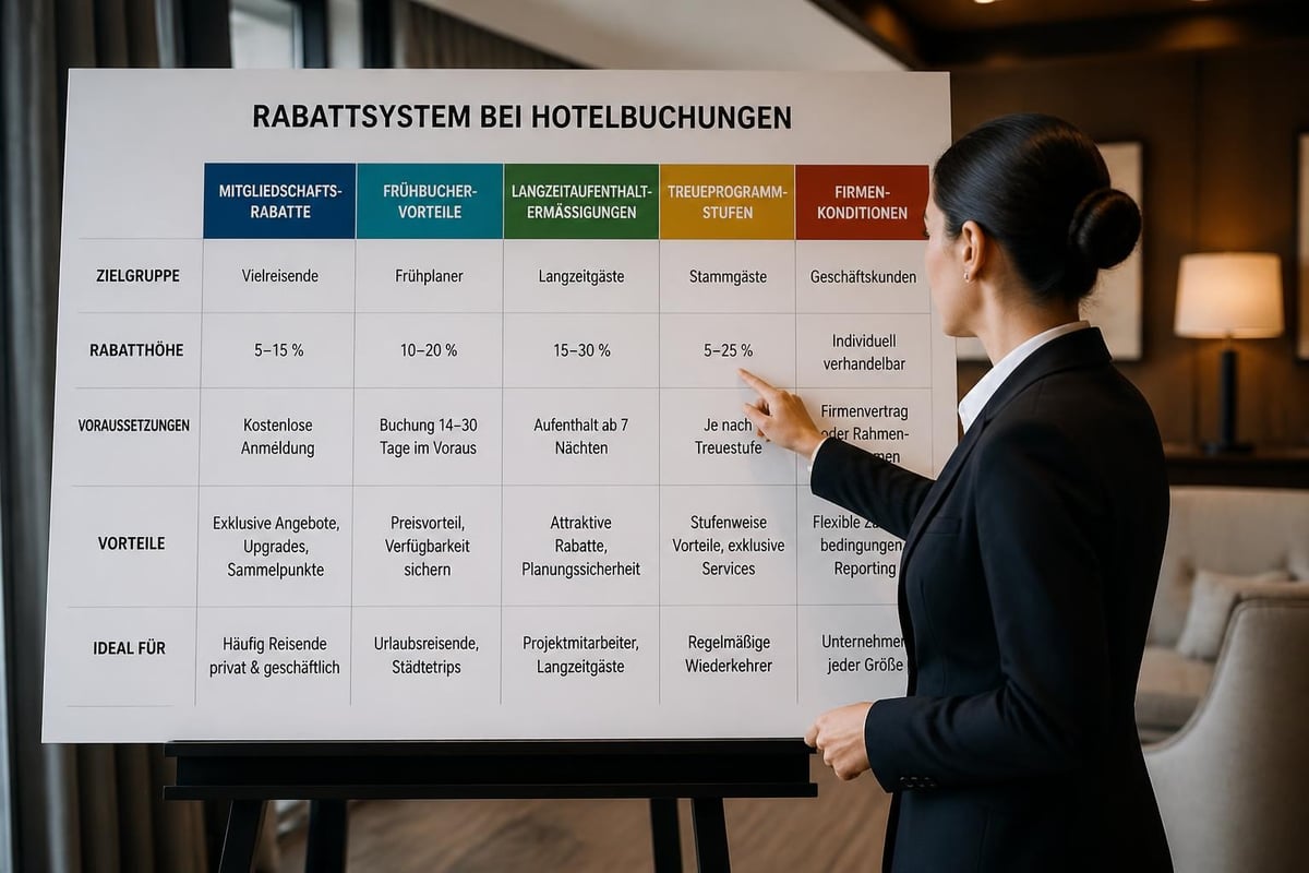 Verschiedene Rabattstrukturen