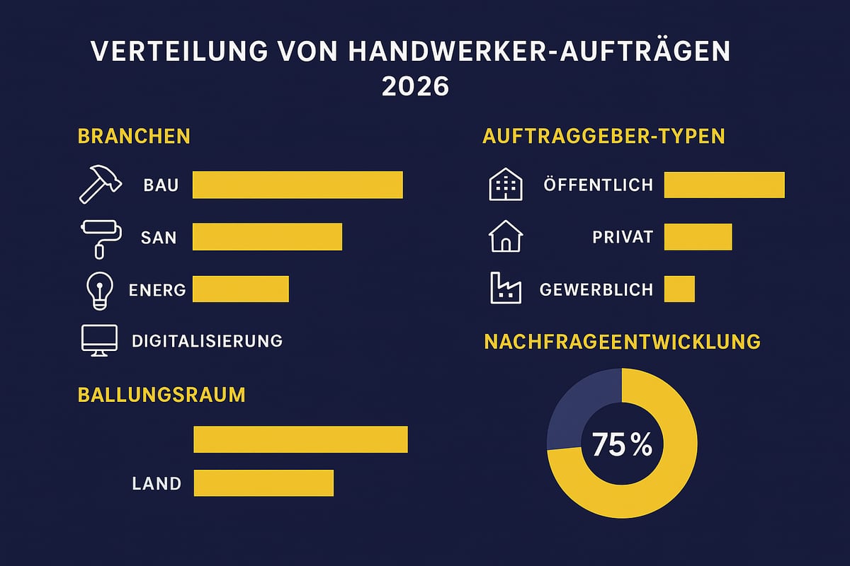 Handwerker-Aufträge 2026: Marktüberblick & Trends