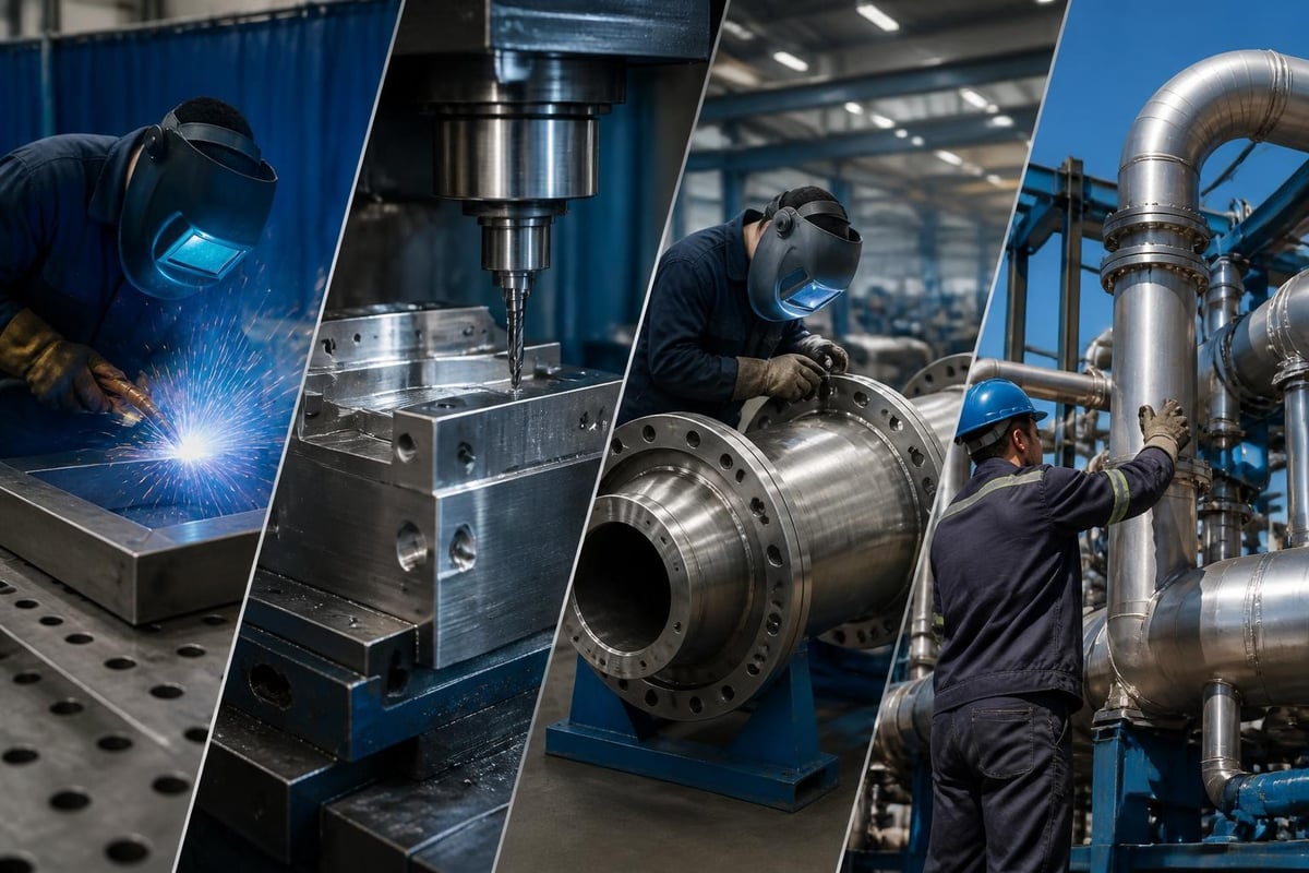 Integrated welding services workflow