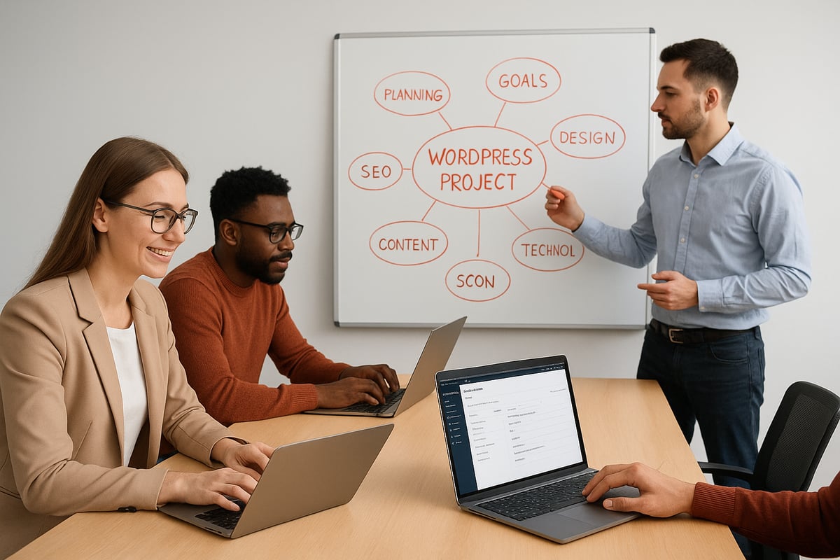 Die perfekte WordPress-Projektplanung: Strategie, Konzept & Kickoff