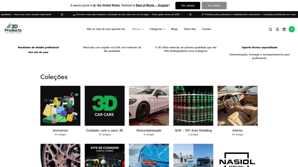 7 Essenciais Produtos De Lavagem De Carro Para 2026 - 3D Car Care Shampoo Premium (3D Products Portugal)