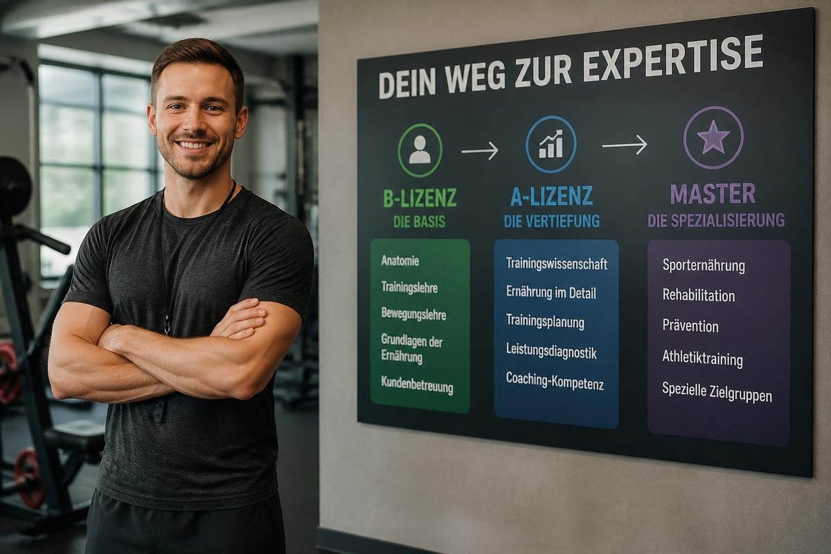 Lizenzstufen Progression