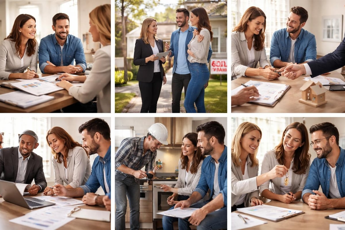 Home buying steps with professional guidance