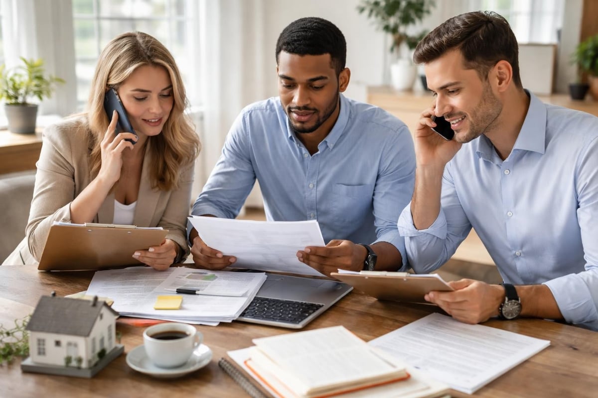 Due diligence coordination in home buying