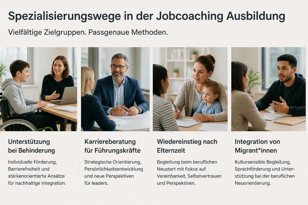 Specialized jobcoaching programs