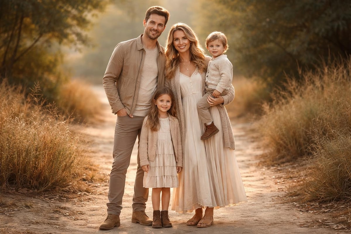 Family wardrobe coordination guide