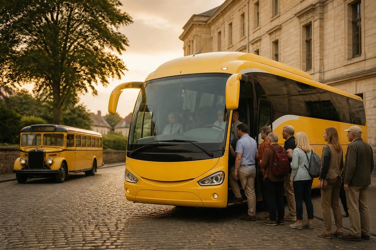 Evolution of yellow bus tours