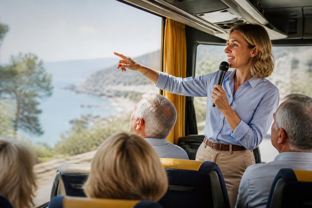 Technology in yellow bus tours