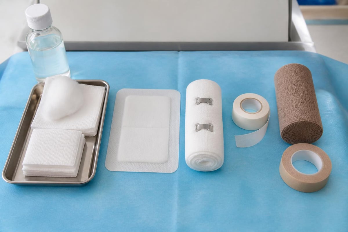 Wound care supply organization