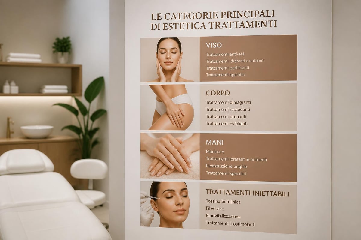 Classificazione trattamenti estetici