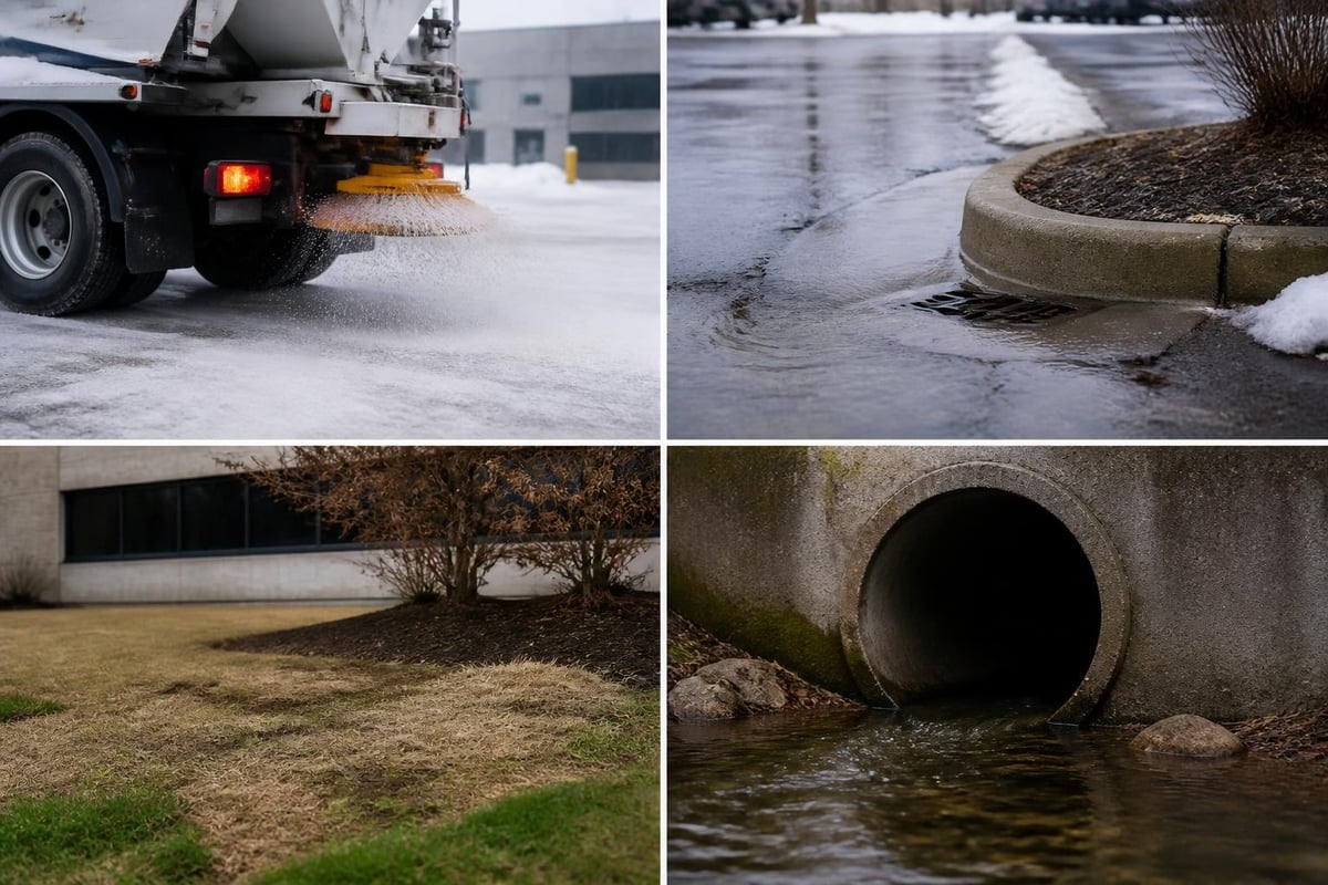 Environmental impact of deicing materials