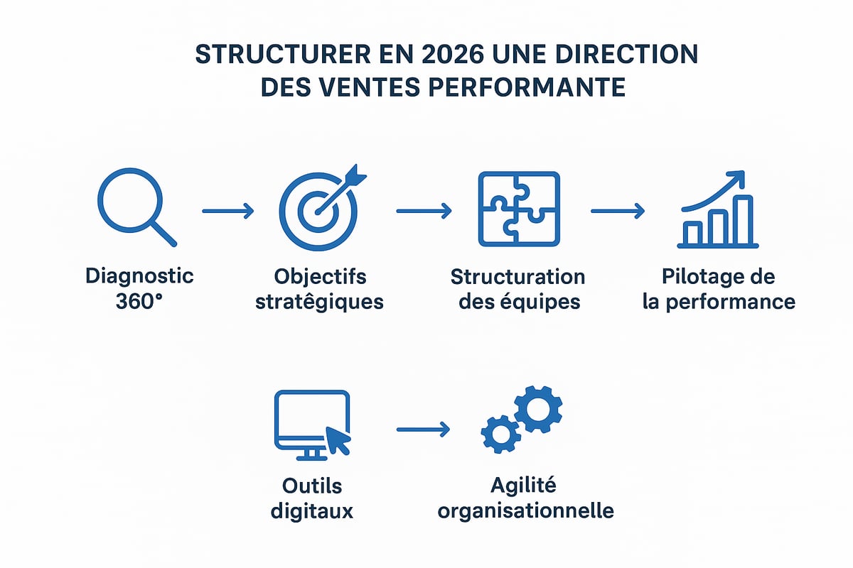 Structurer une Direction des Ventes Performante : Étapes Clés et Organisation