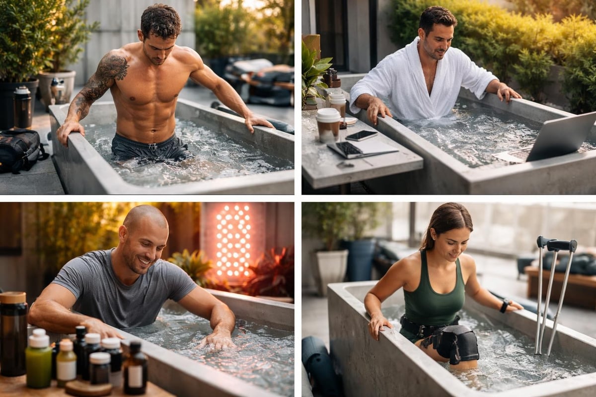 Cold plunge user profiles