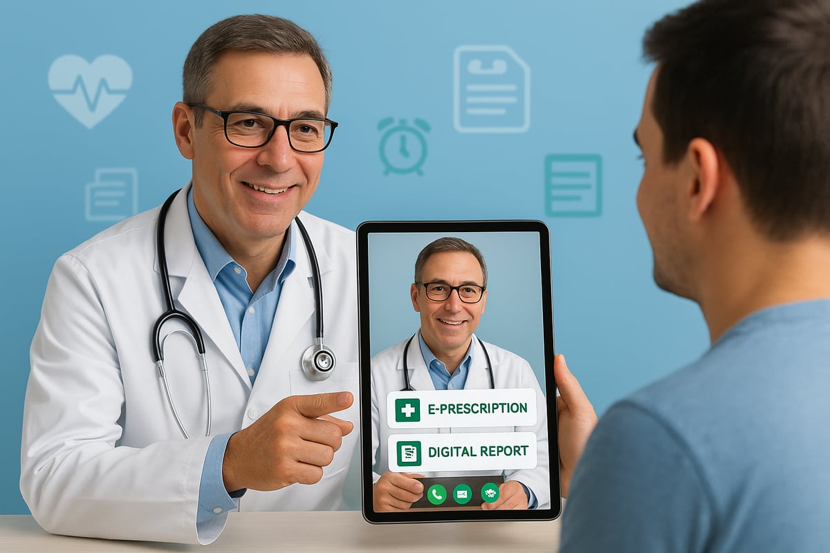 Funzionalità avanzate: consulti online, ricette e referti digitali