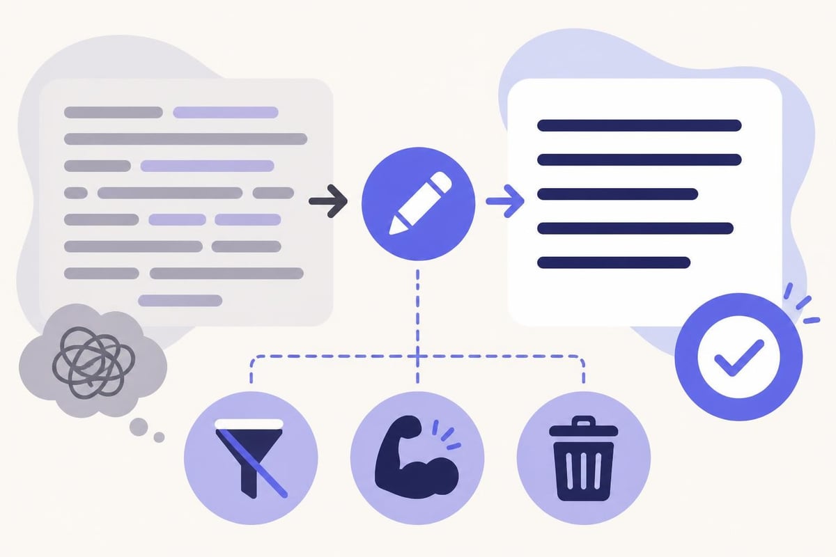 Line editing improvements
